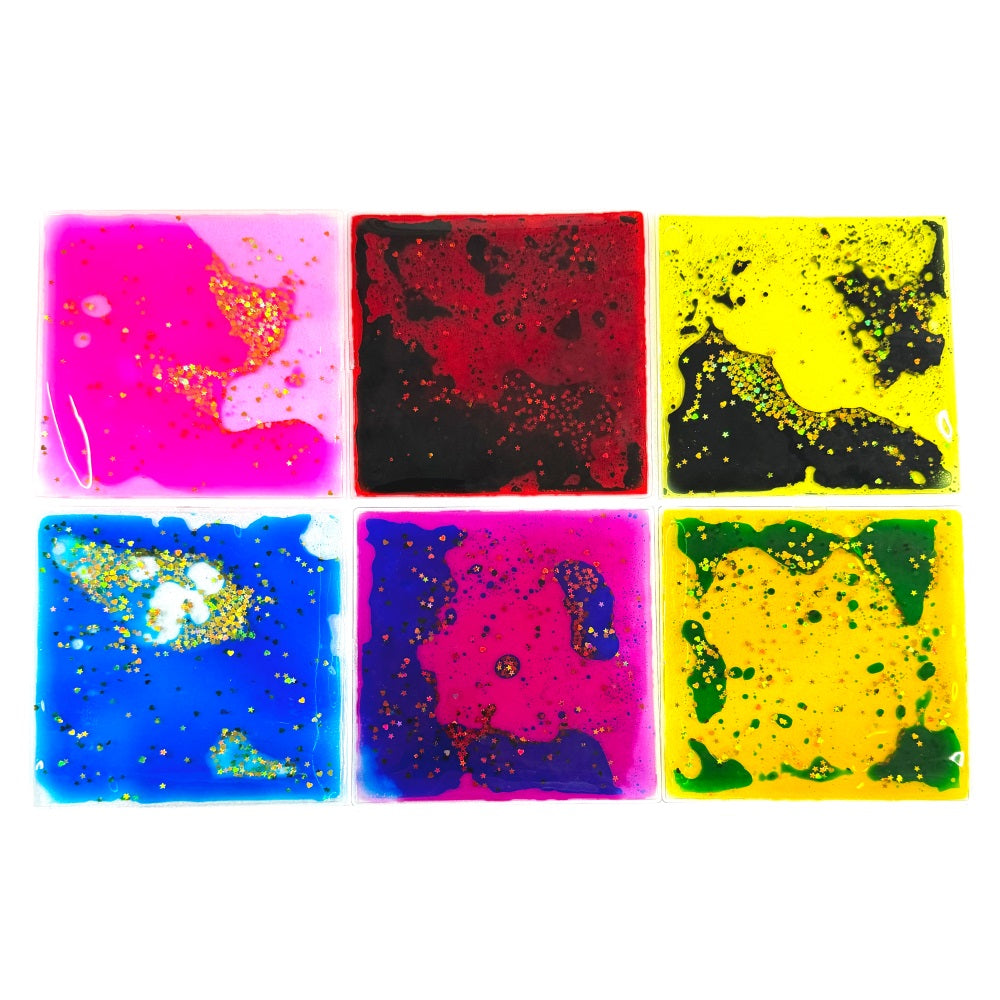 Liquid sensory toy - Square