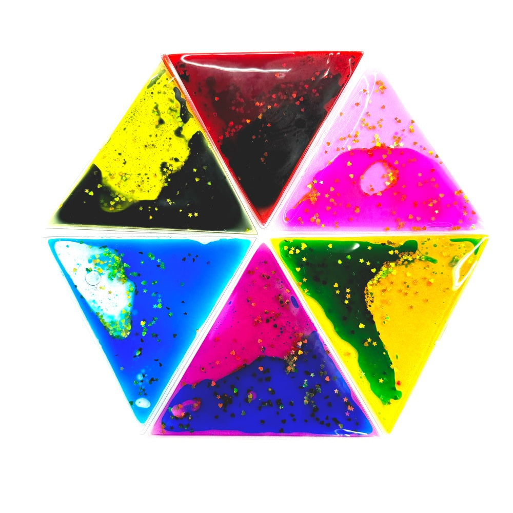 Liquid sensory toy - Triangle