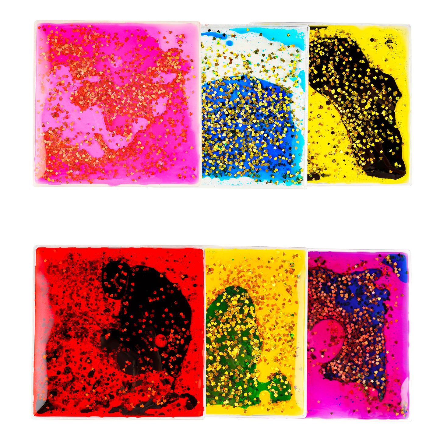 Liquid sensory toy - Square