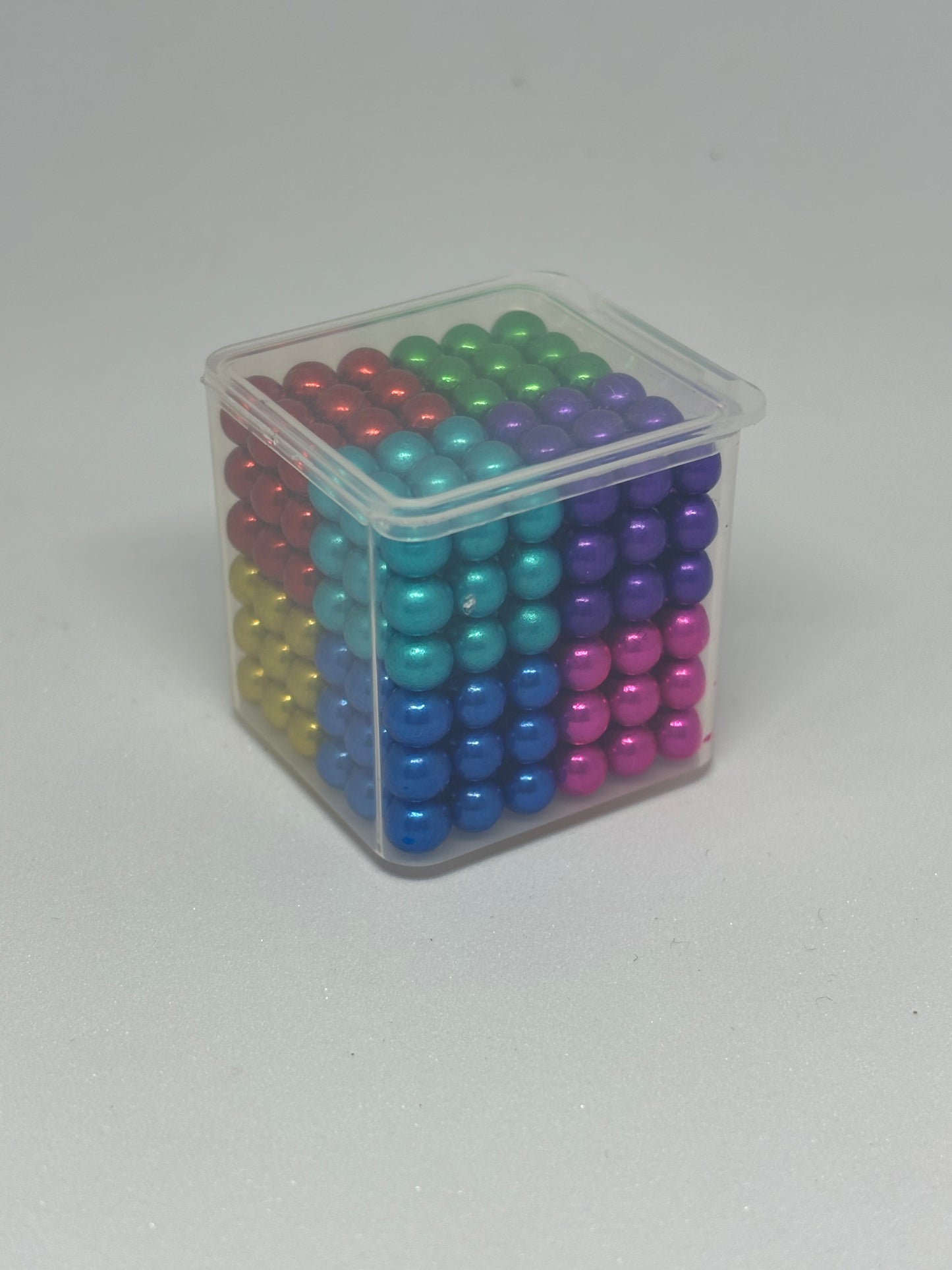 Magnetic rainbow balls 216pcs