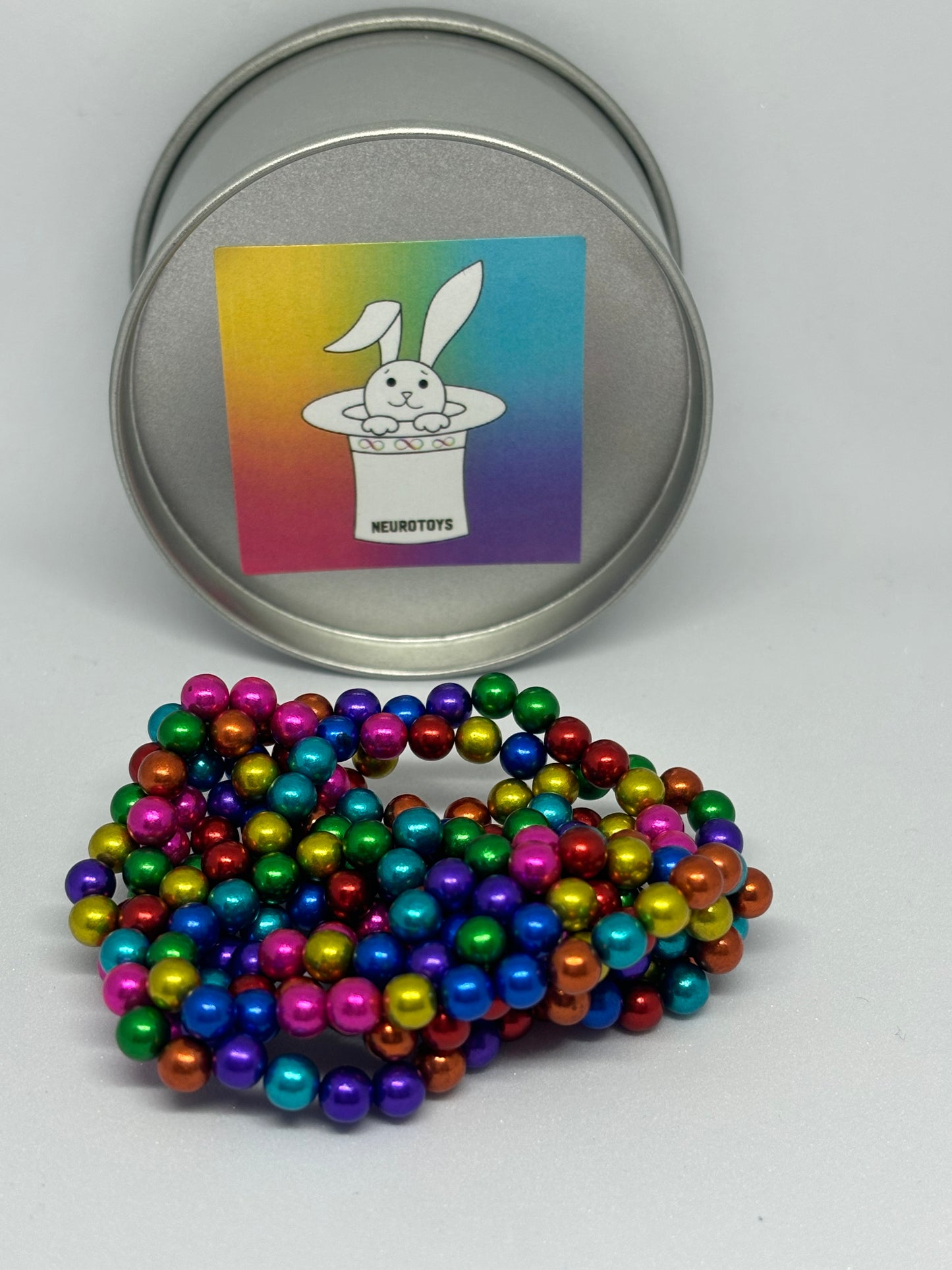Magnetic rainbow balls 216pcs