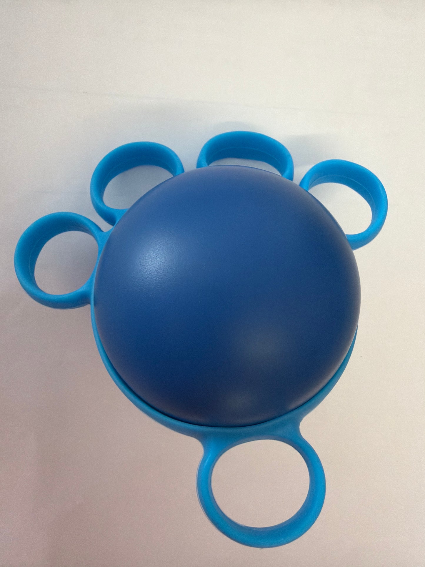 Soft fidget ball with silicone grip