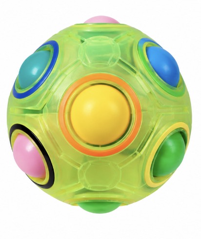 Magic rainbow ball