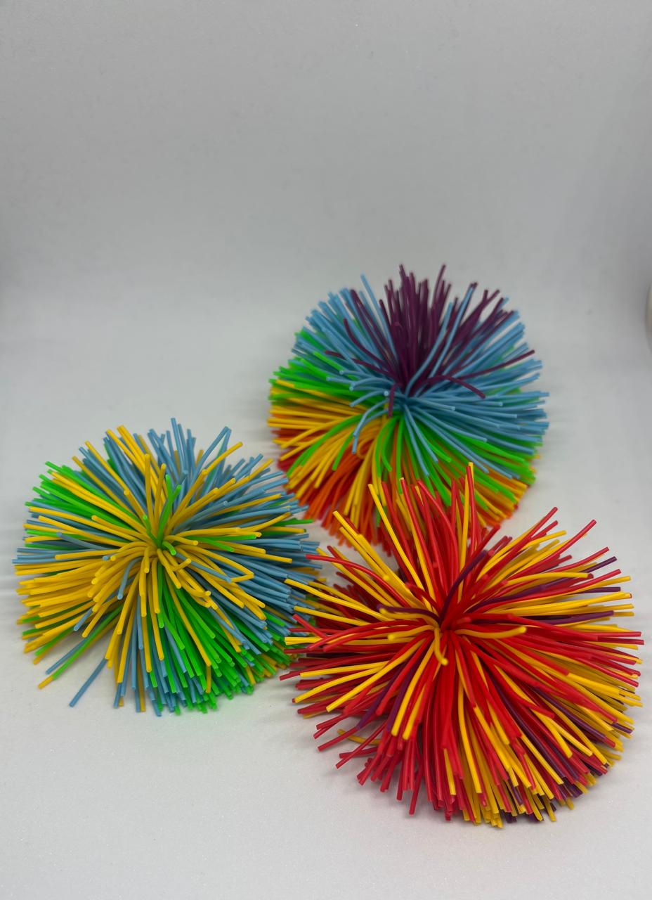 Sensory soft flossy fidgets (set of 5)