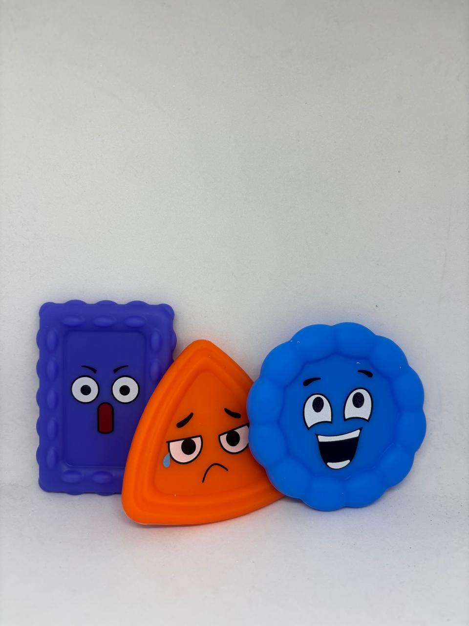 Textured sensory toys - Emotions
