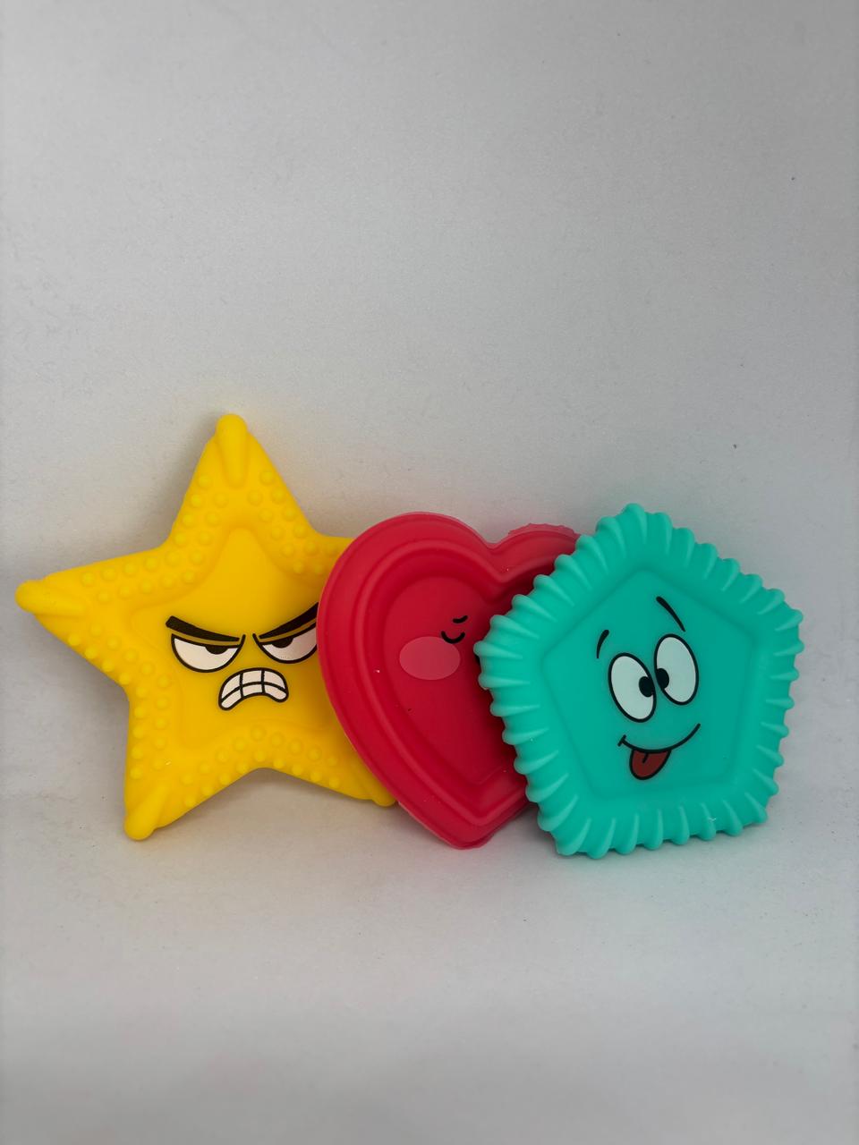 Textured sensory toys - Emotions
