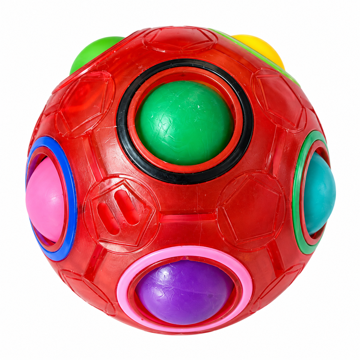 Magic rainbow ball