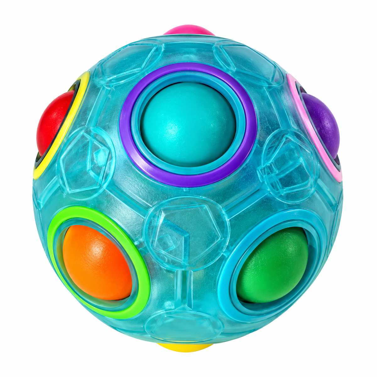 Magic rainbow ball
