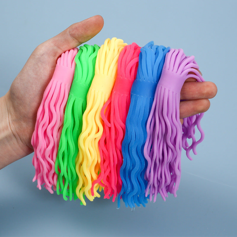 Sensory spaghetti strings