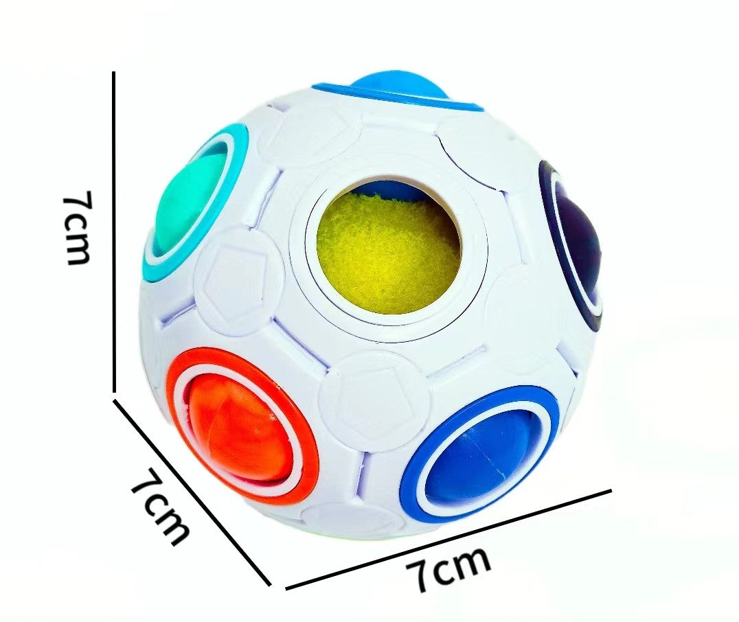 Magic rainbow ball