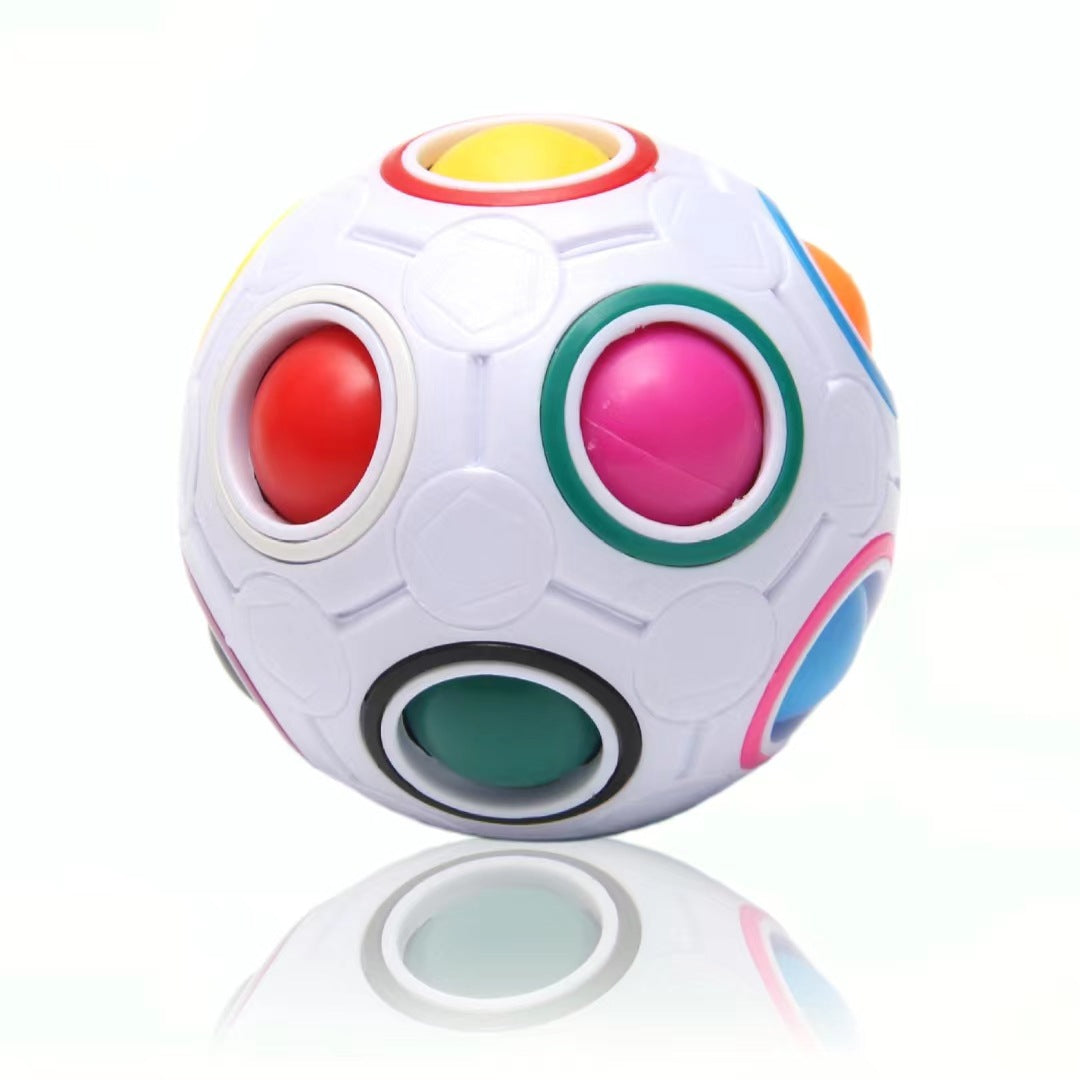 Magic rainbow ball