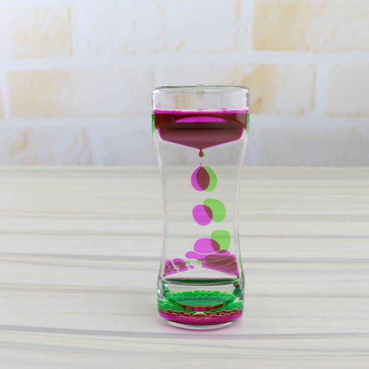 Liquid bubble Timer