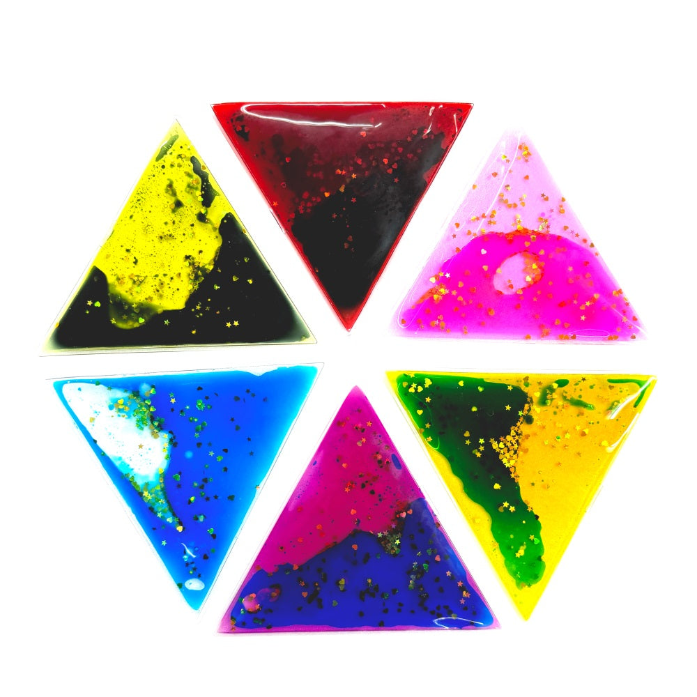 Triangle Rave Toy Liquid sensory toy - Triangle – Neurotoys.co.za