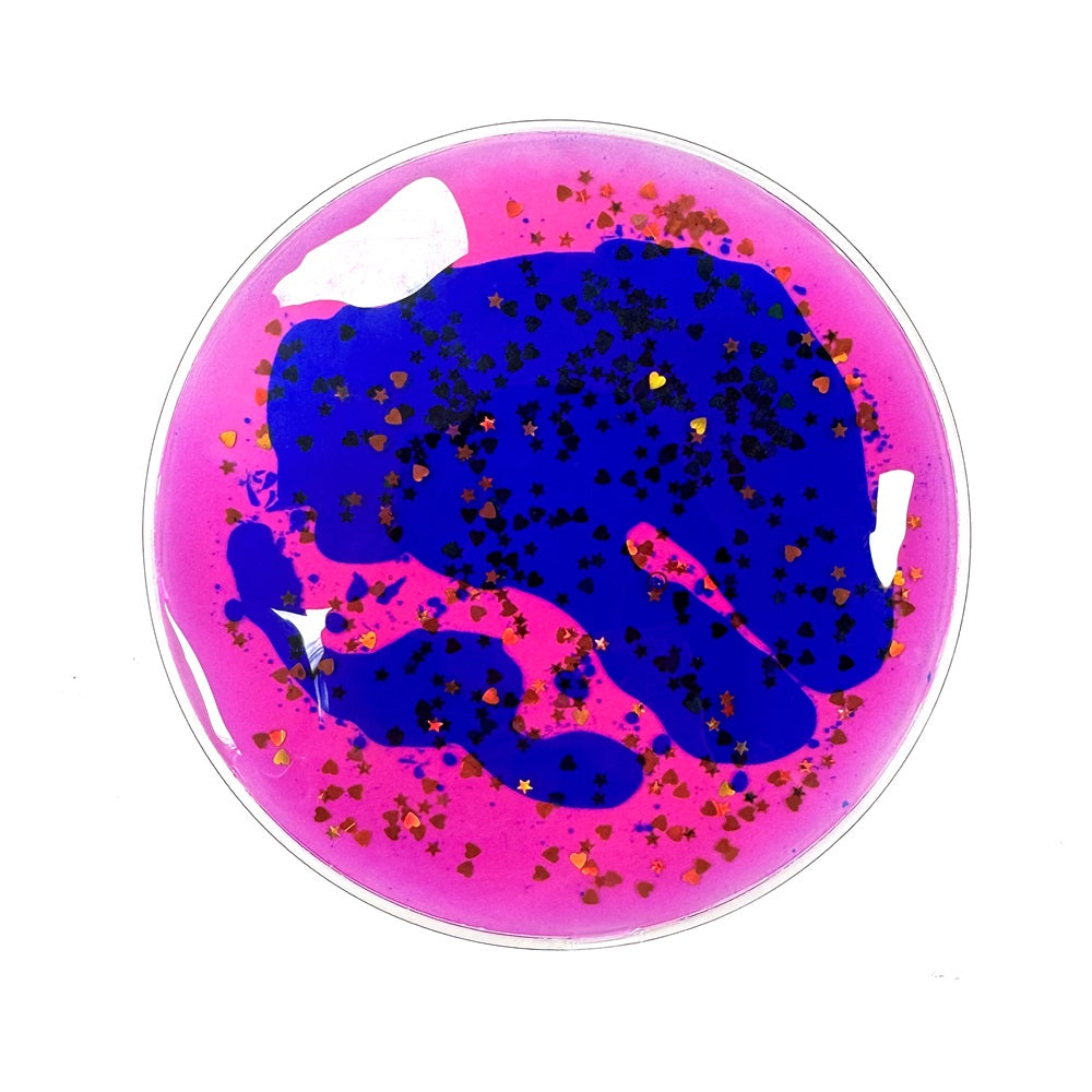 Liquid sensory toy - Round