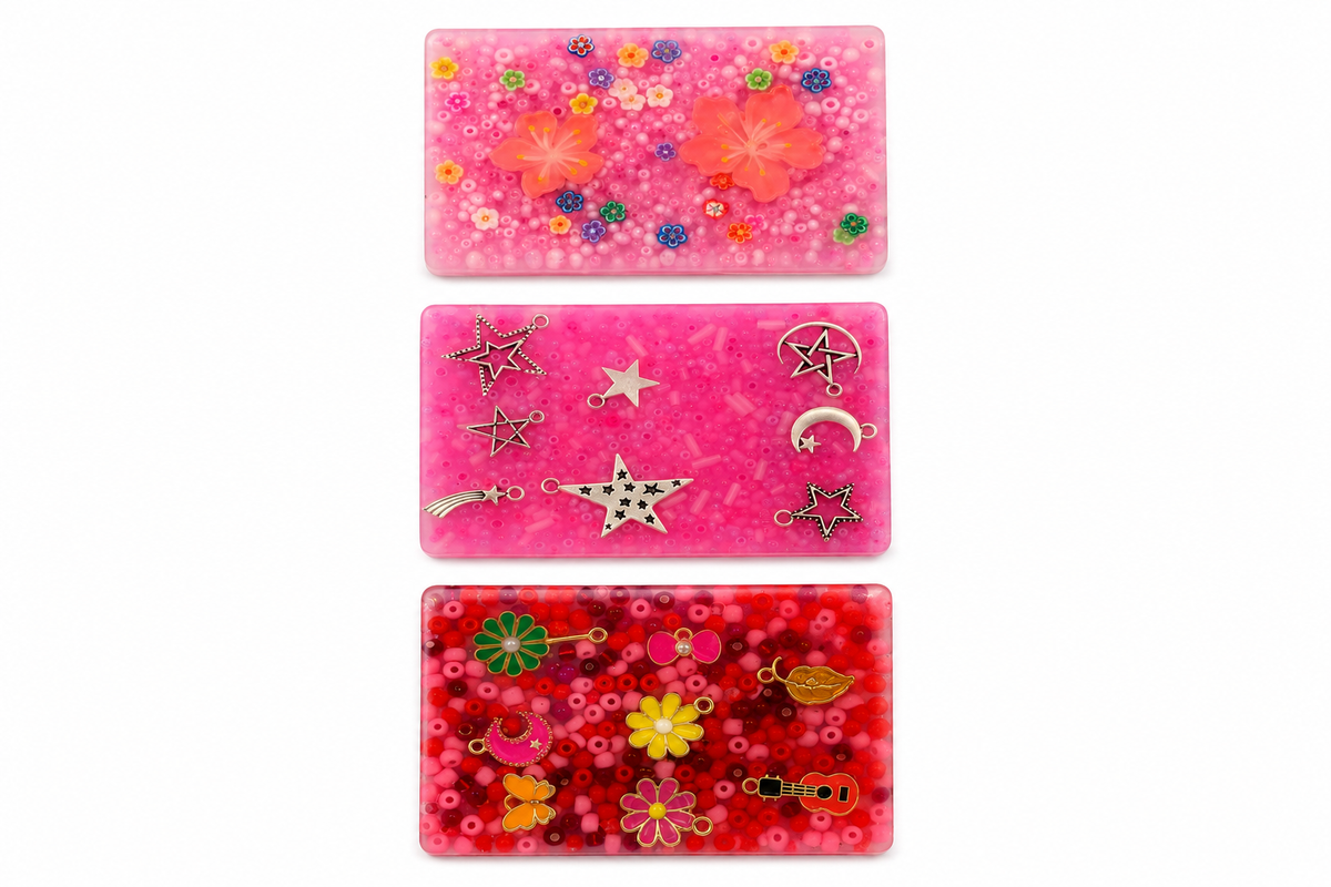 Sensory Picking Rectangles with Beads